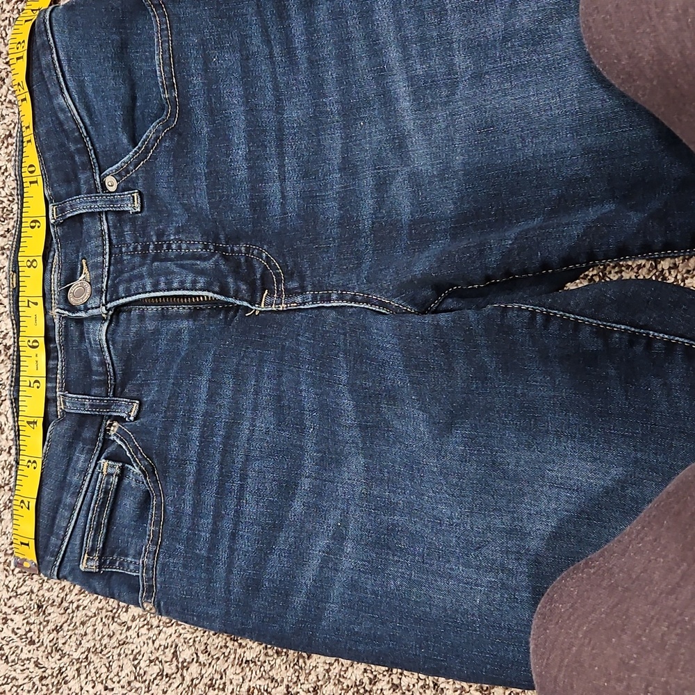 Lucky Brand High Rise Dark Blue Jeans - Picture 5 of 11
